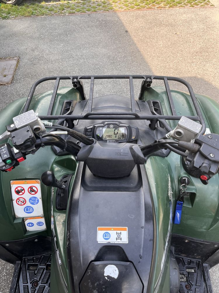 Yamaha Grizzly 550 EPS bez homologacji