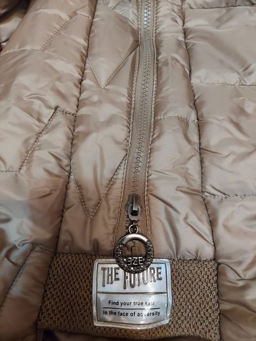 Батал! Sassofono Eze длинный пуховик ,капучино.Премиальная серия!50-58