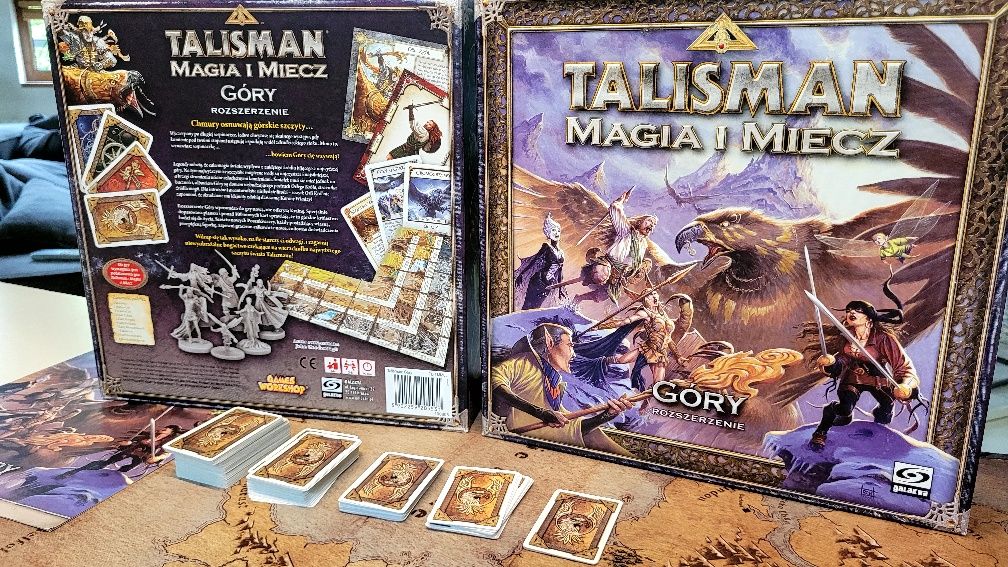 Talisman Magia i miecz dodatek góry rozszerzenie galakta