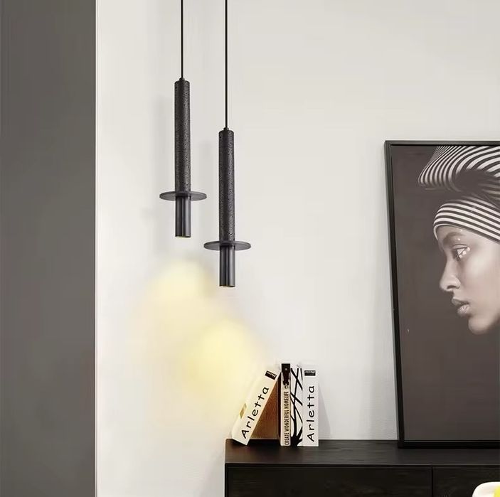 Світильник дизайнерський, підвісний, імітація каменя