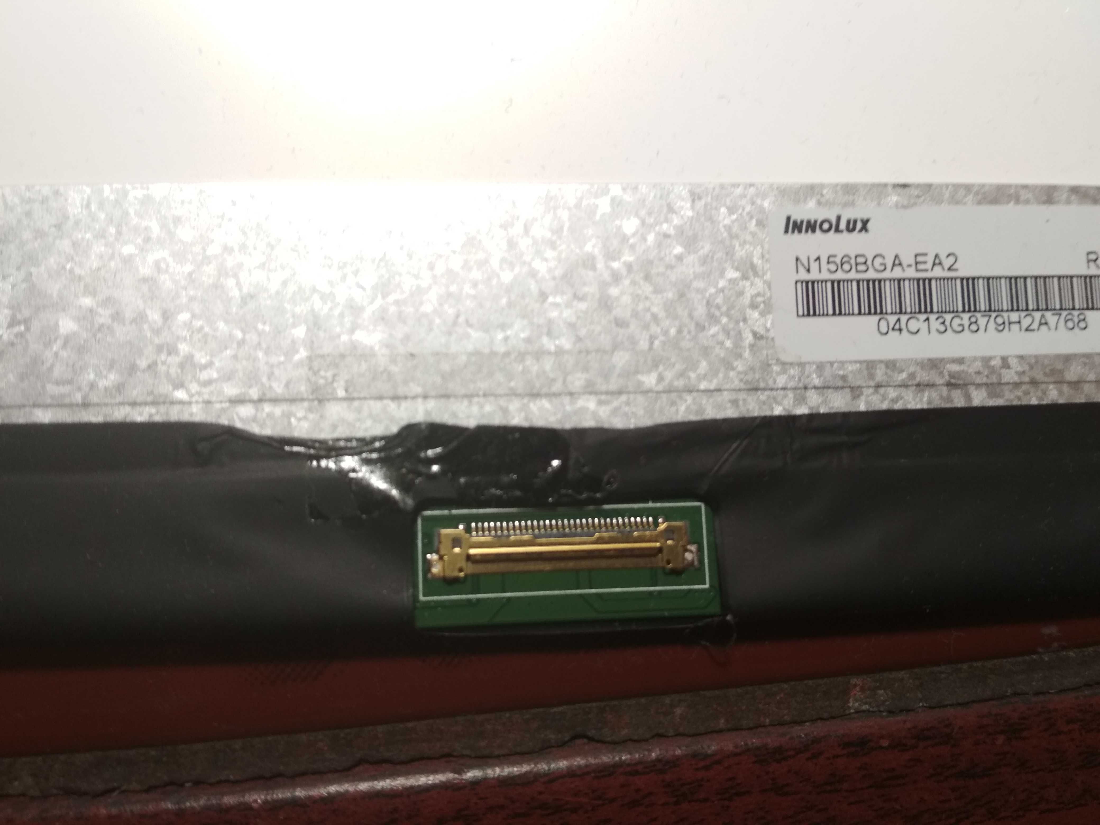 15.6 LED Матрица  HD 30pin Slim 1366*768 ушки верх и вниз матовая IPS