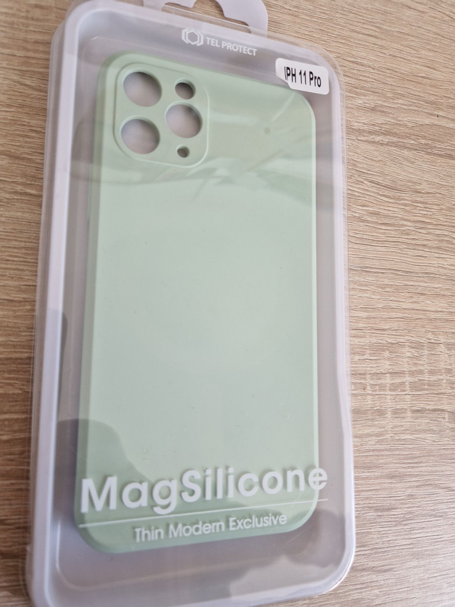 Etui TEL PROTECT MagSilicone Iphone 11 Pro Miętowy