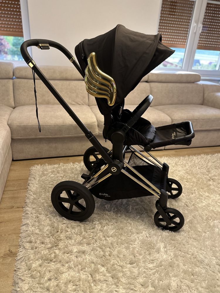 Cybex Priam Jeremy Scott Wings Cloud T 4w1 (koła terenowe, zimowe)
