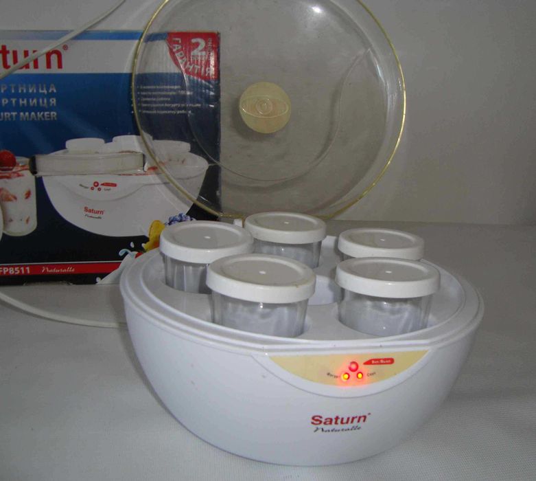 Йогуртница домашняя электрическая  SATURN ST-FP8511  0.5л 35Вт обмин н