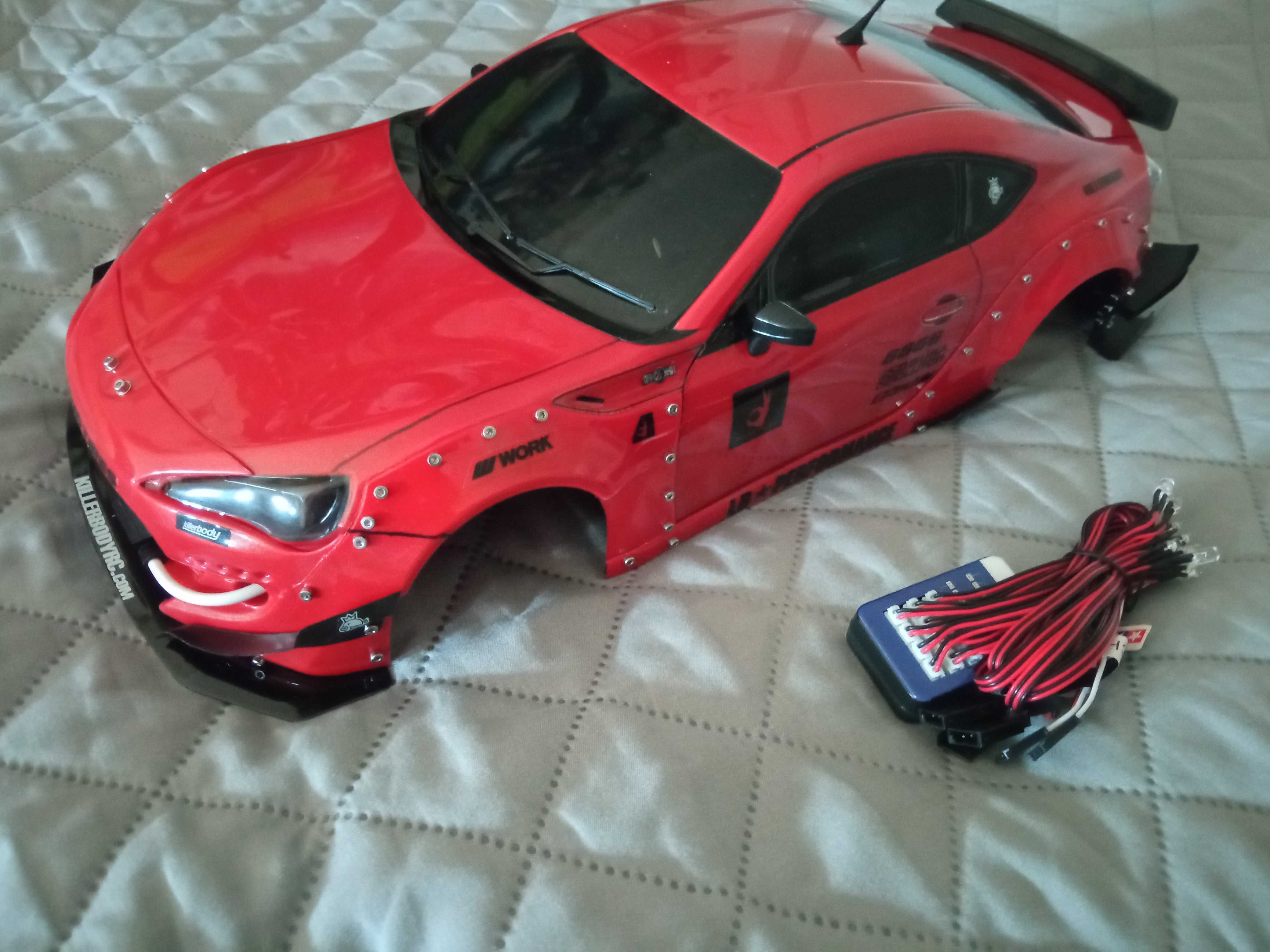 Karoseria Toyota GT86, Killerbody, LED, MST, SAKURA, YOKOMO - drift rc