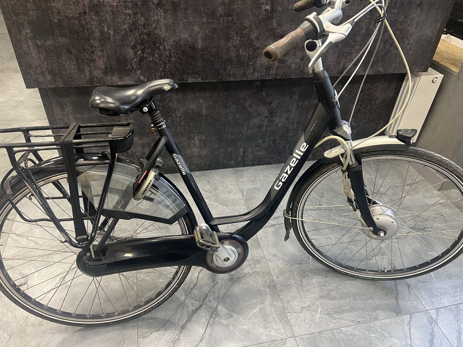 Rower elektryczny GAZELLE ORANGE 36v do naprawy/ skompletowania