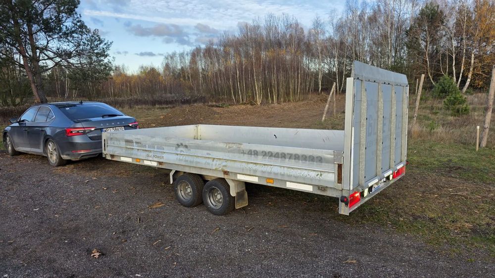 DALTEC CARGO  Platforma / Laweta Daltec, hydraluiczne podnoszenie, po dużym serwisie