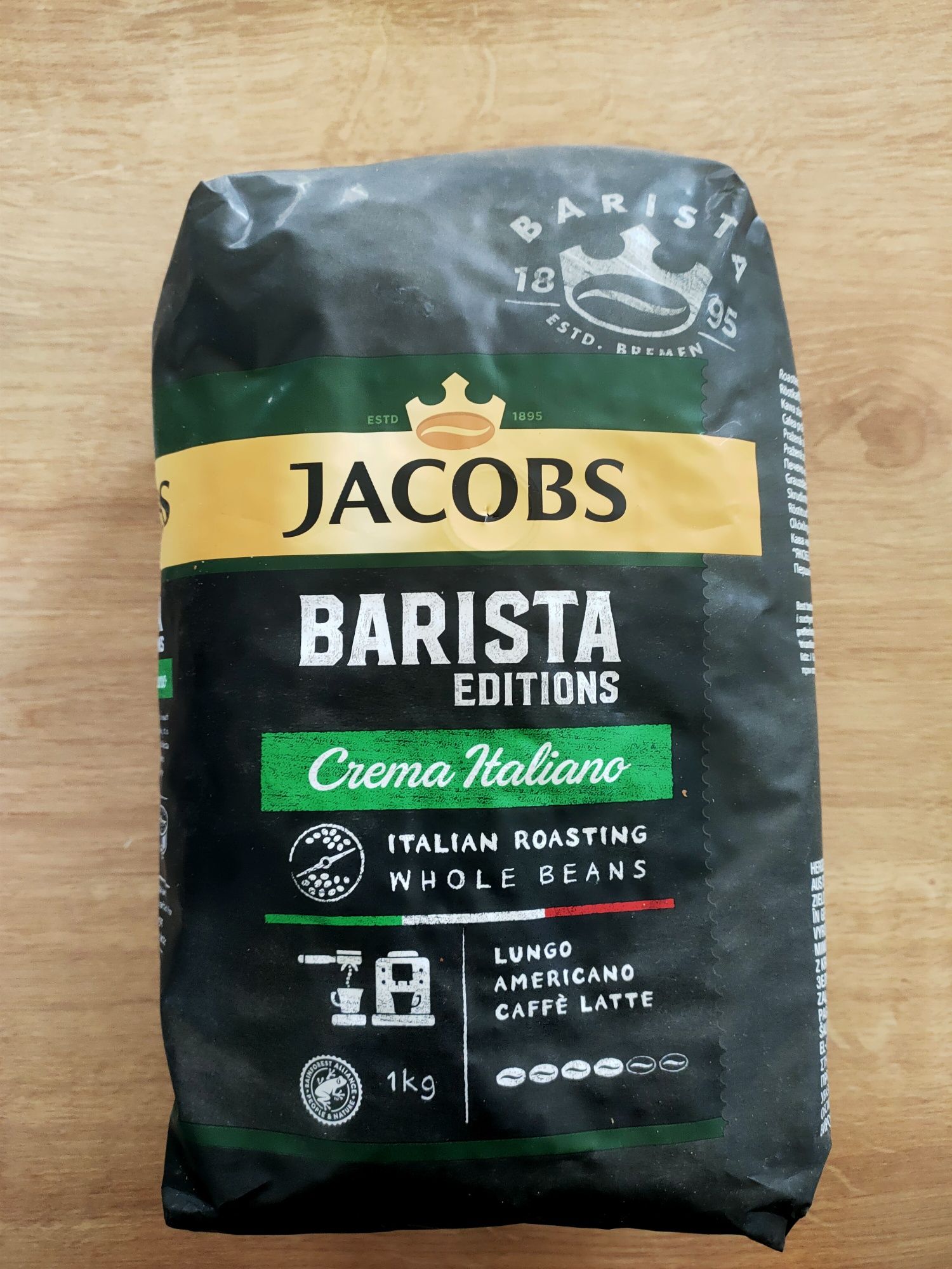 Jacobs Barista Editions Crema Italiano 1kg