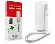 Unifon wielolokatorski CYFRAL analogowy biały 2-żyły