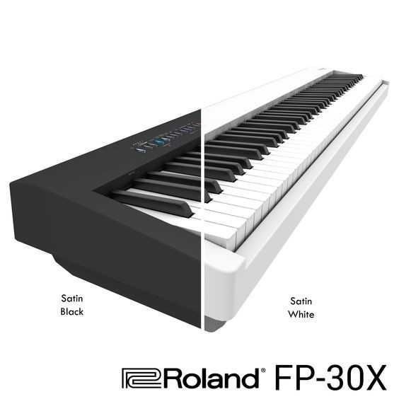 В наявності цифрове піаніно Roland FP-30X WH/BK Нові консультація