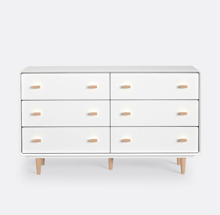 Comoda Branca 6 gavetas LaRedoute