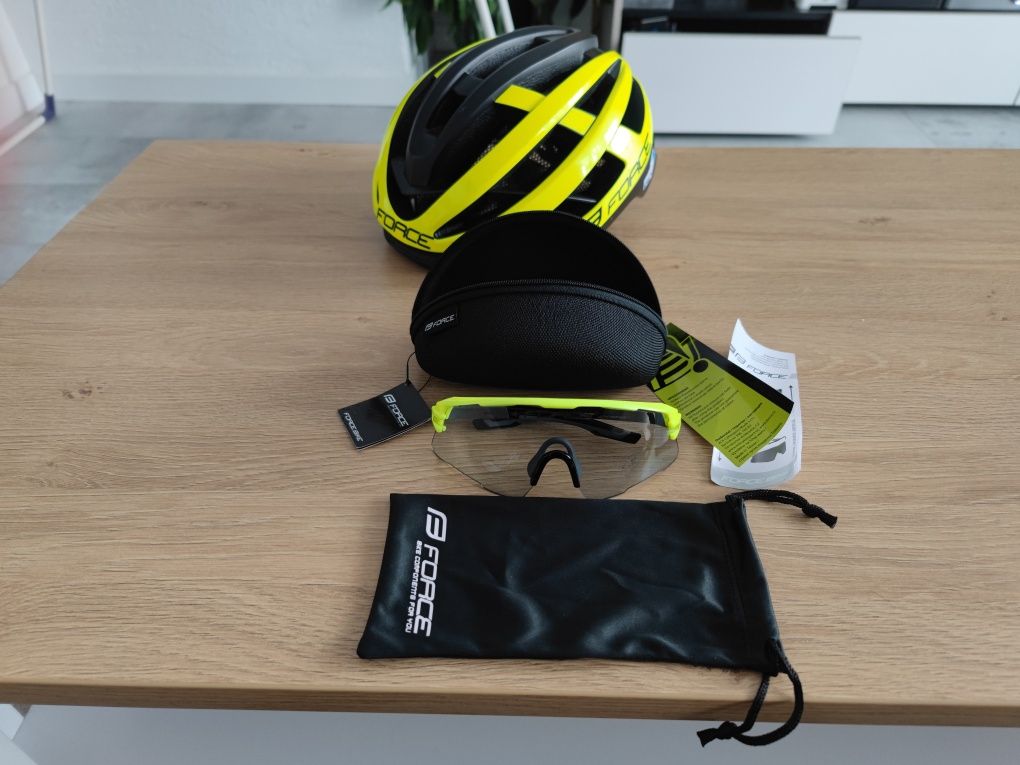 Okulary fotochrom + kask