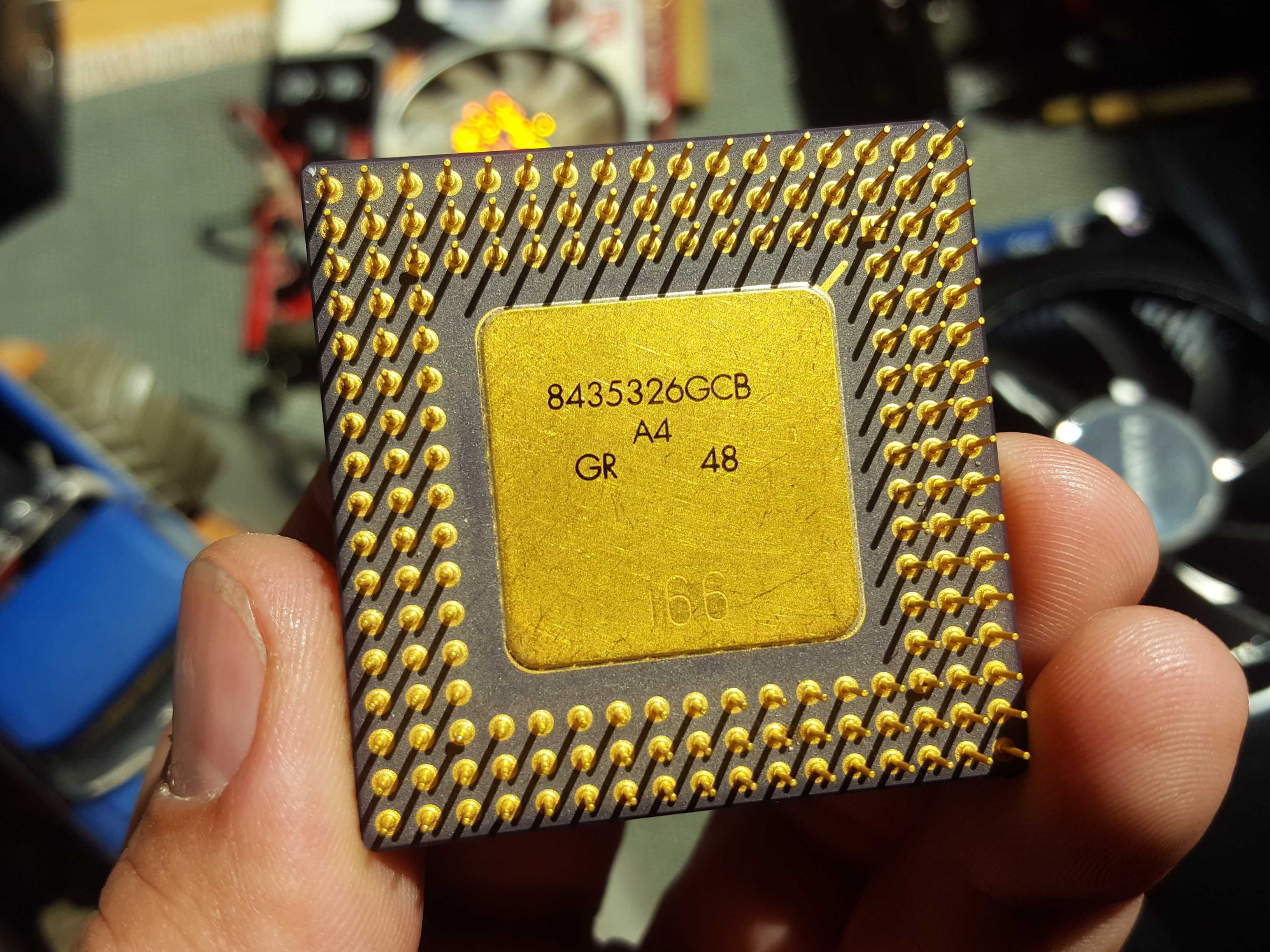 Procesor CPU INTEL i486 DX2 66 MHz SOCKET 168