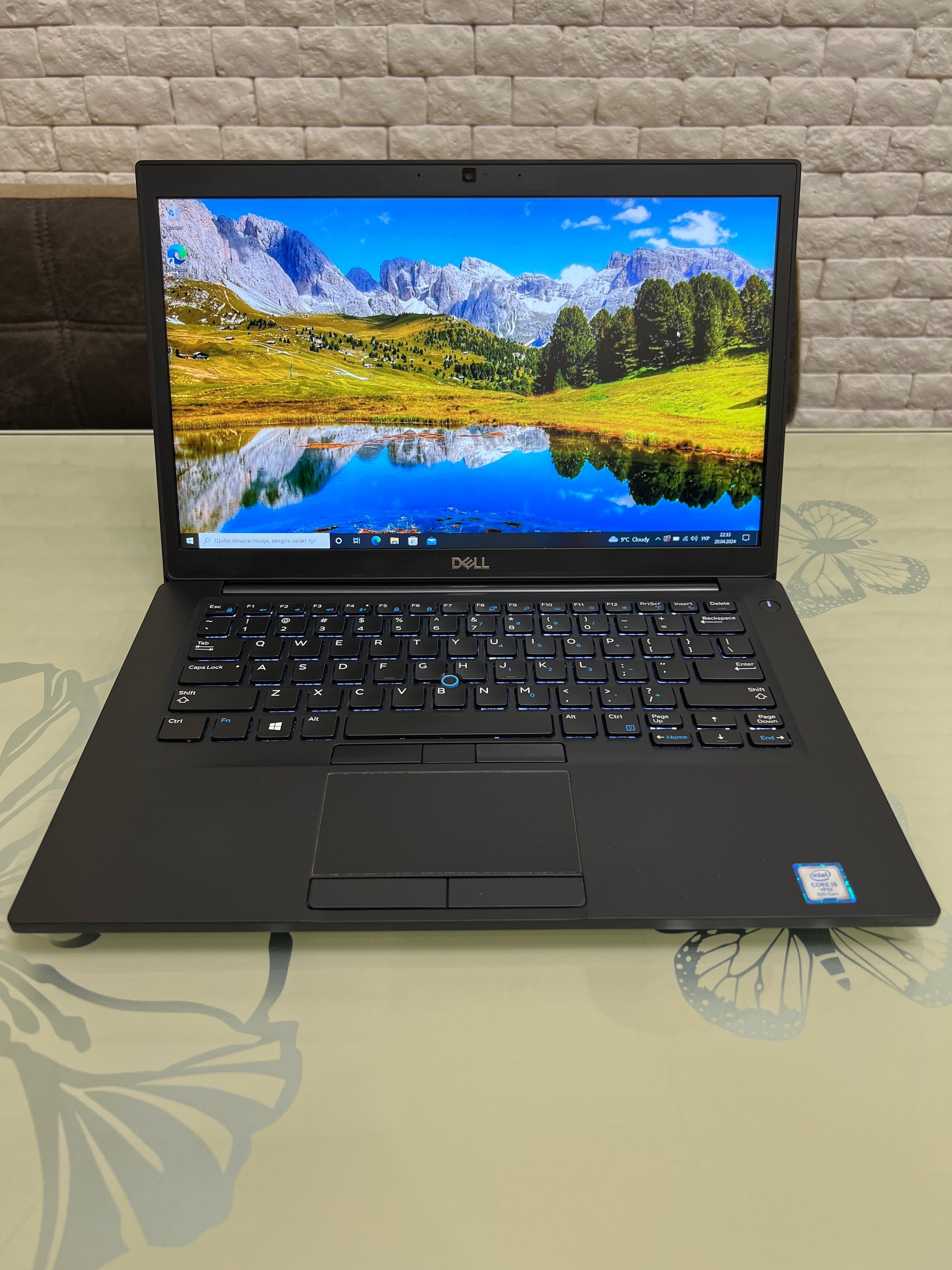 Dell 7490/i5 8350u 4-х ядерний/14" FullHD IPS/RAM 8gb/SSD 128gb