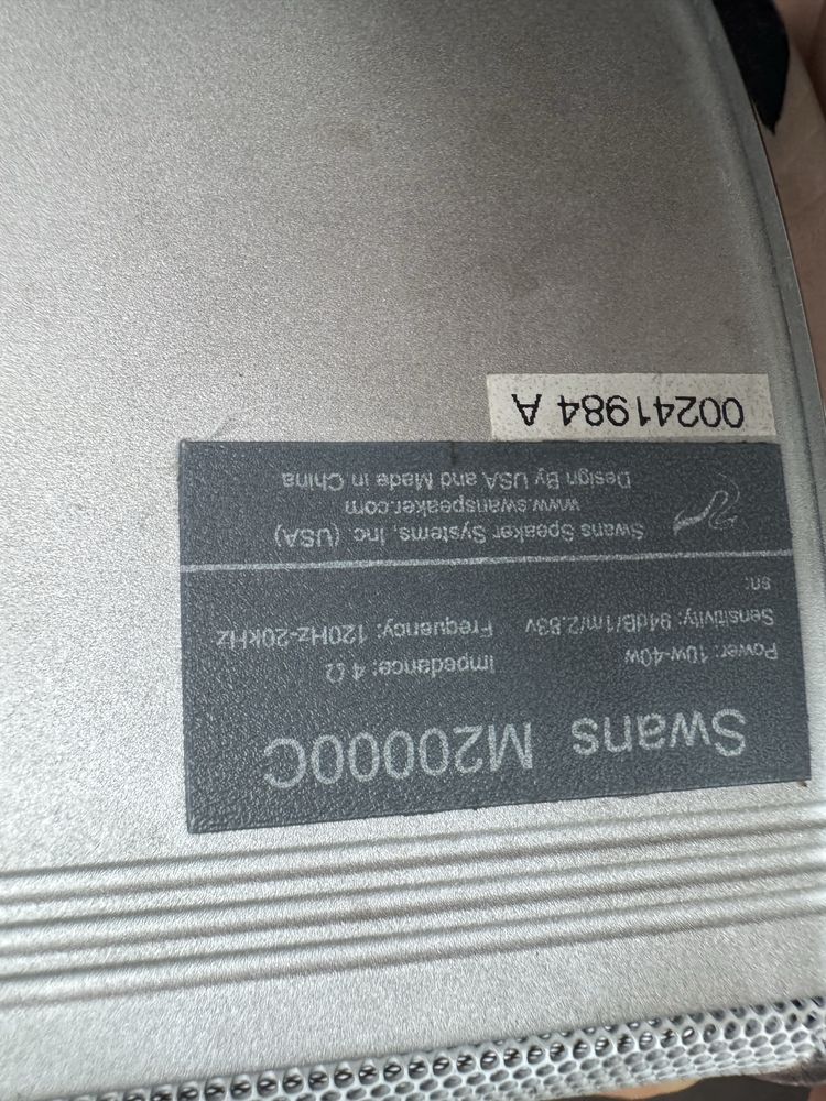 Акустична система Swans M20000C.  USA. 100dB