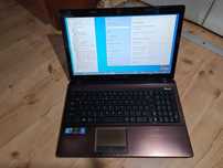 Laptop Asus x53s 15,6 cala  Intel Core i3 ram 8 GB  ssd 256 GB