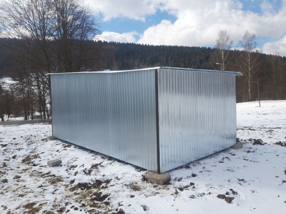 Schowek na budowę mobilny Blaszak 3x5 dostawa i montaż