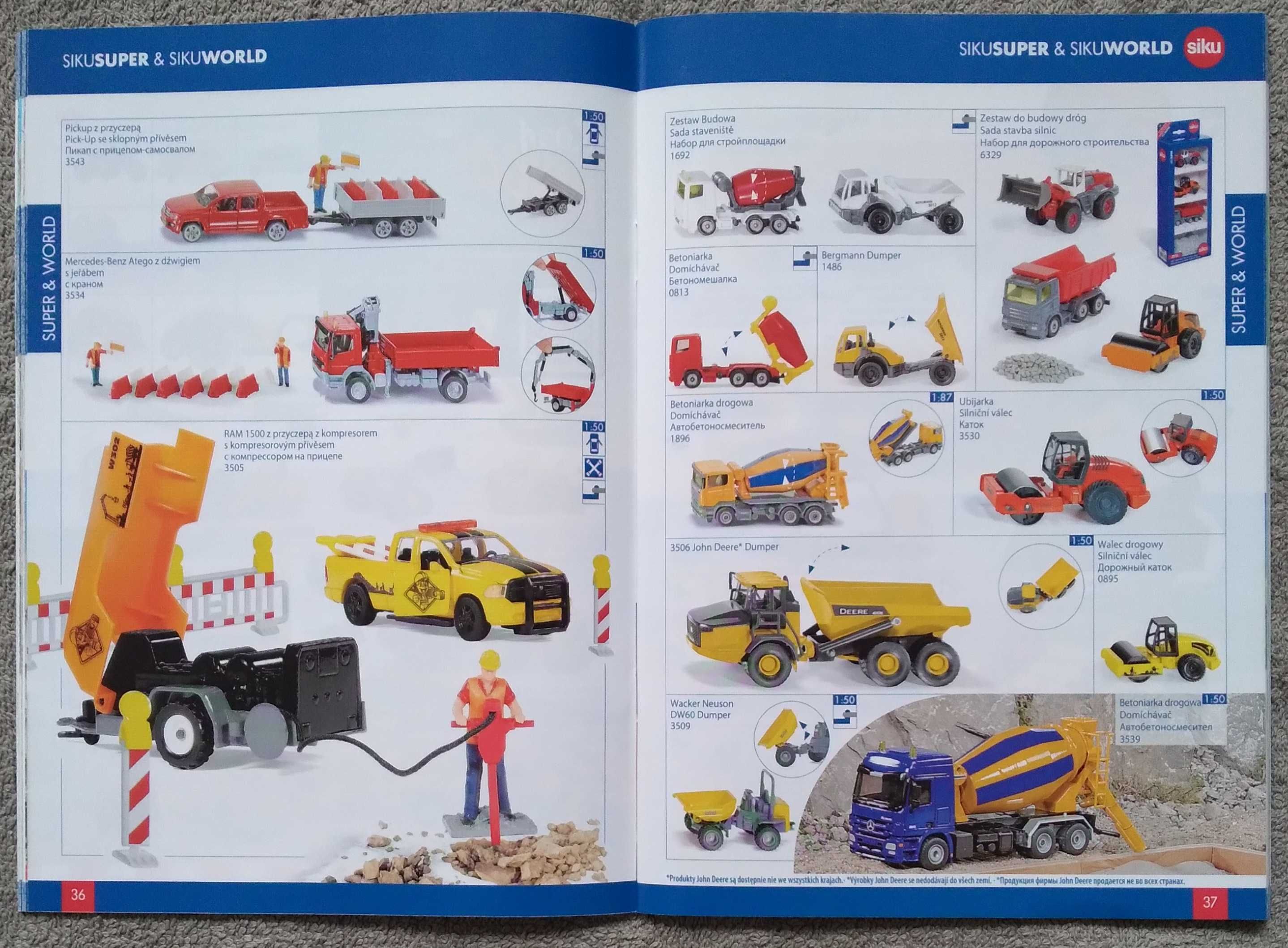SIKU 2022 katalog modeli