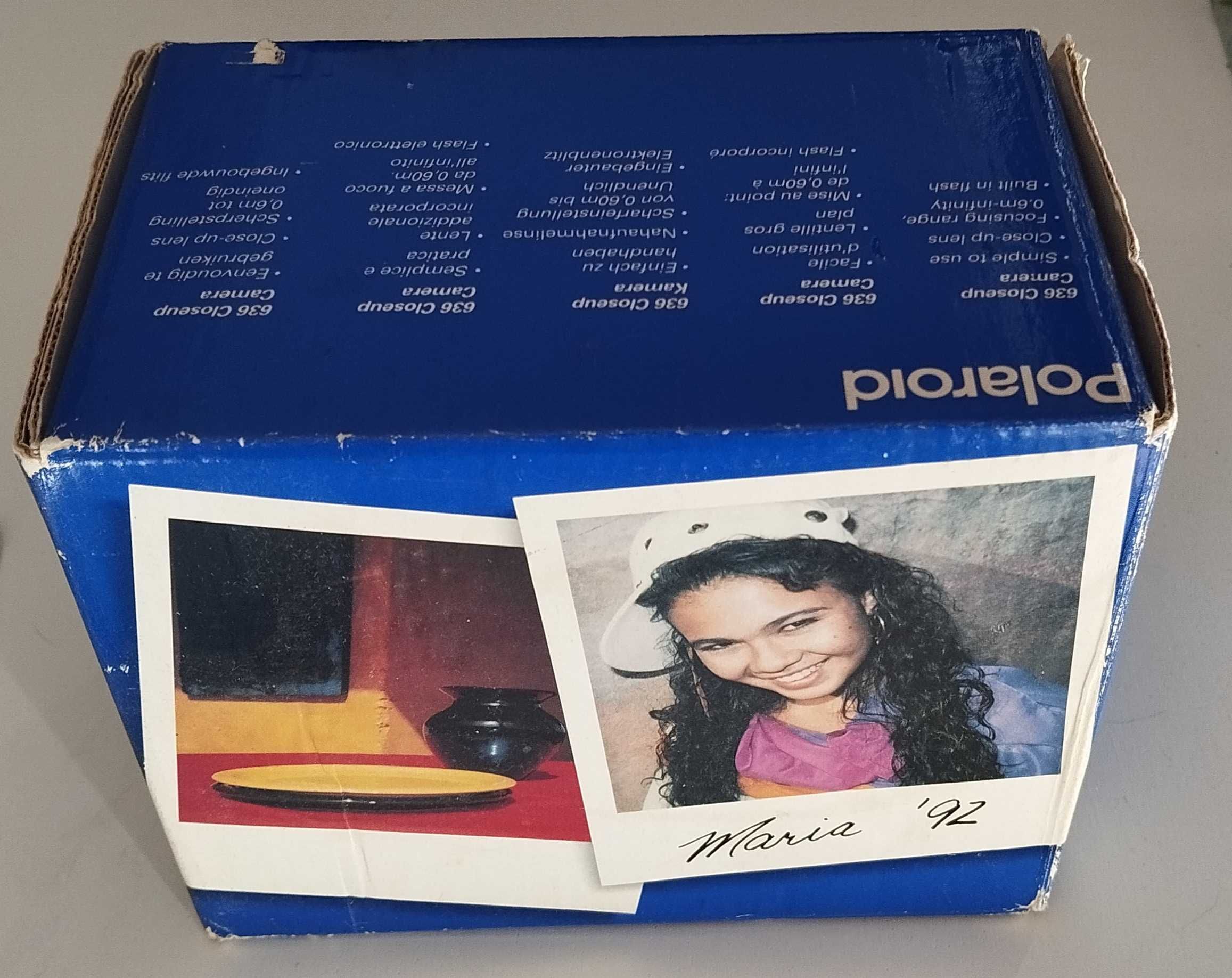 Caixa Polaroid 636 close up