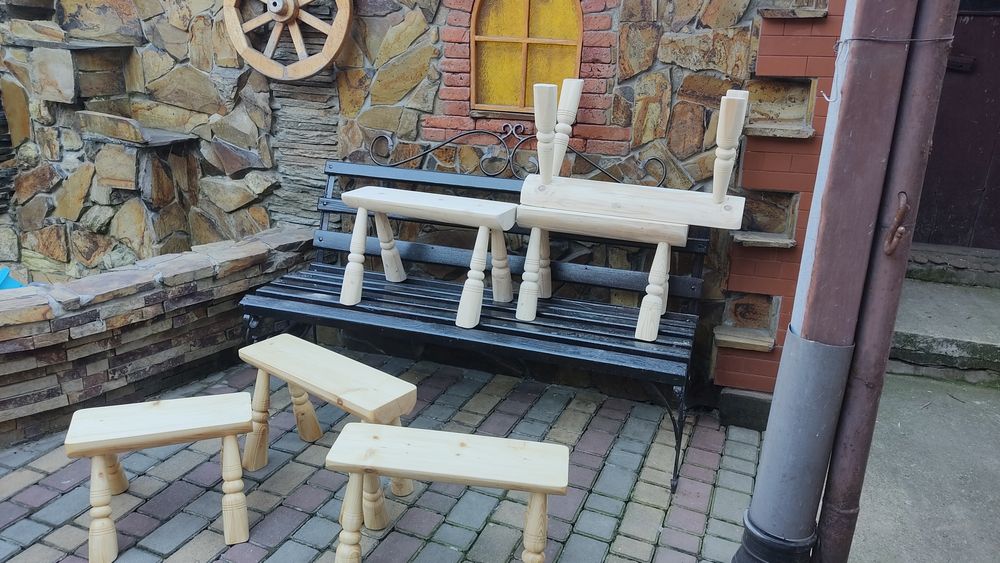 Продам лавочки  з масиву смереки.