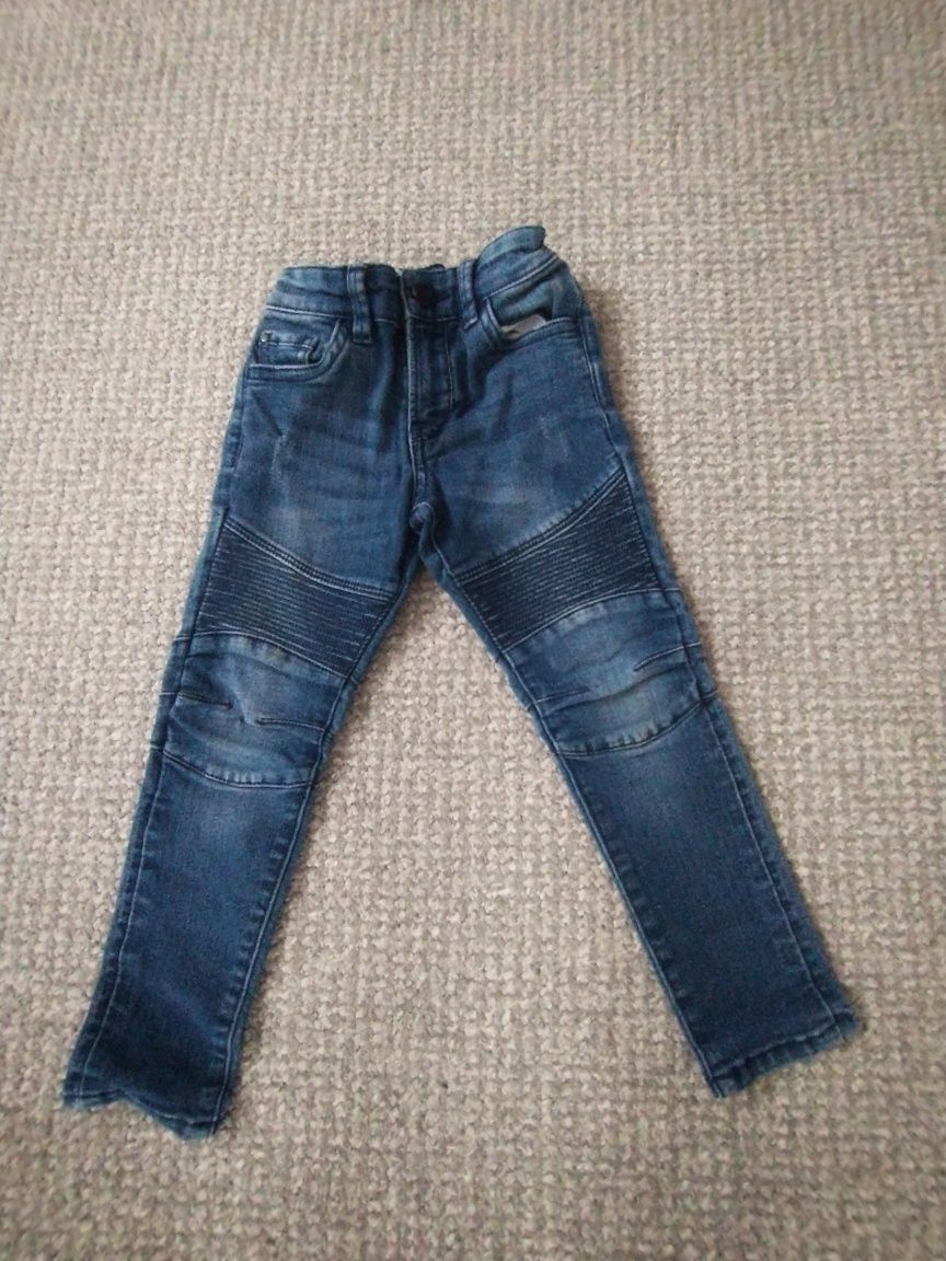 Spodnie spodenki legginsy skinny dziewczęce  Premium denim 98/104