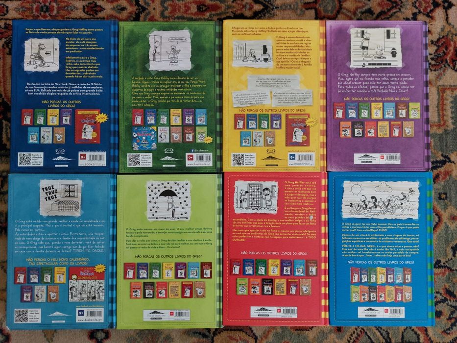 Livros "O Diário de um Banana"