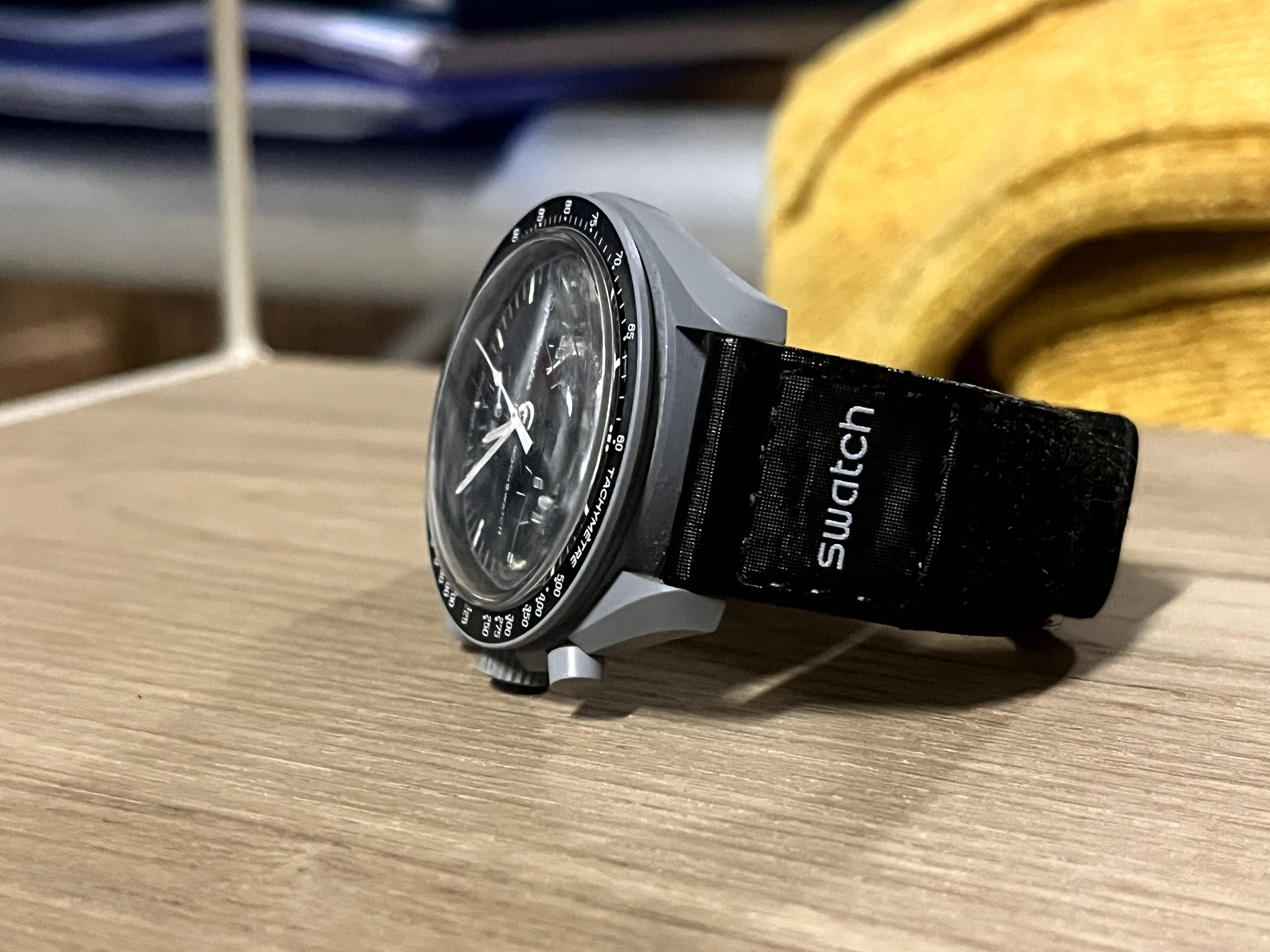 Relógio Speedmaster Moonswatch Omega x Swatch : Mission to the Moon