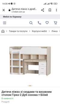 Продам дитяче ліжко