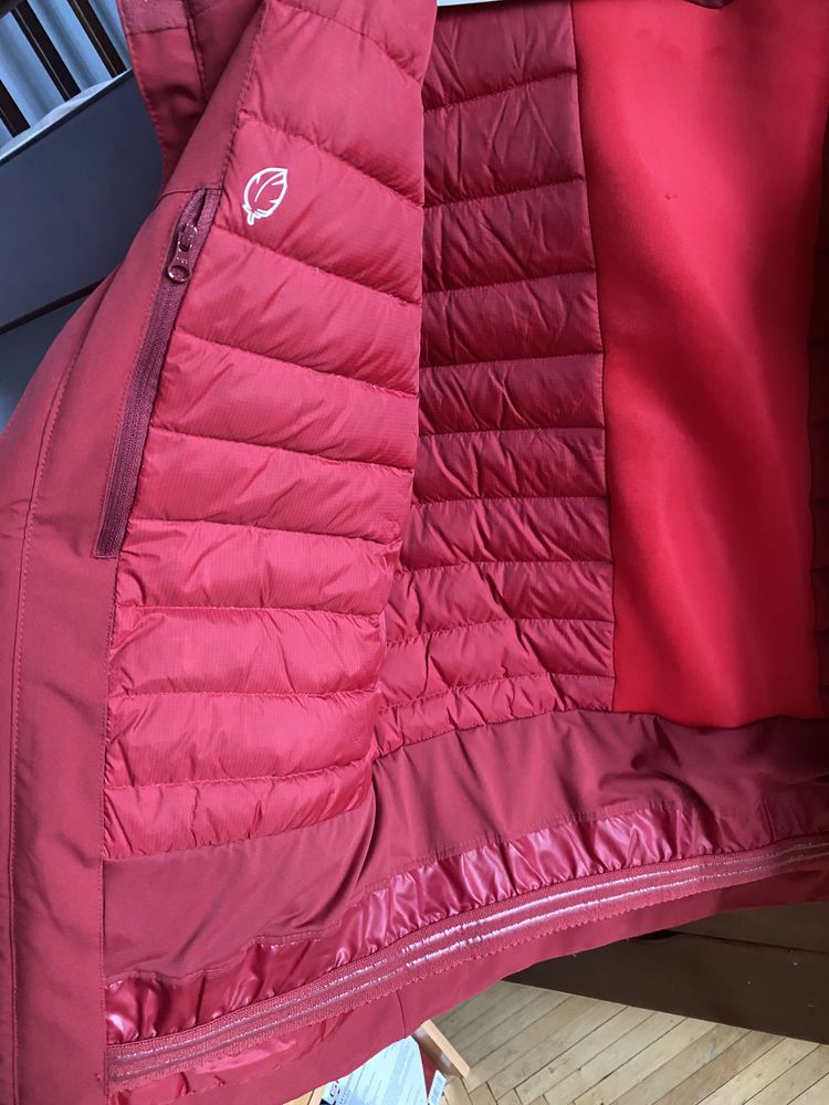 Decathlon горнолижна куртка М бордова фірмова