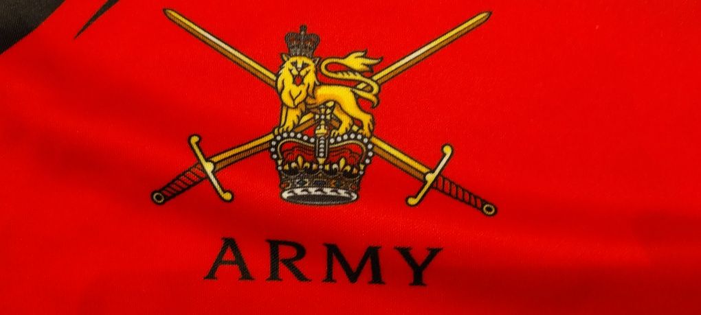 Koszulka z meczu Rugby Królewskiej Marynarki i Armii Brytyjskiej