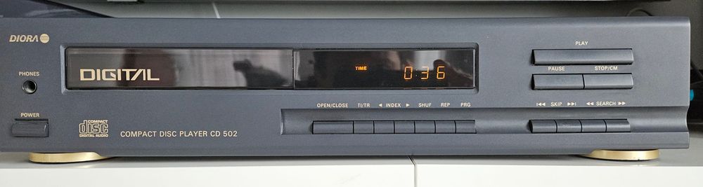 Odtwarzacz CD: Diora CD 502