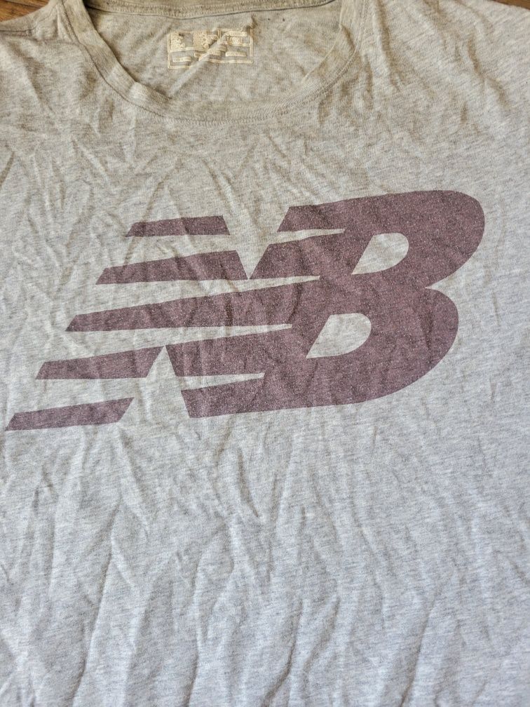 Bluzka męska szara new balance large