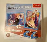 Trefl Disney Frozen II 2x Puzzle + Memos