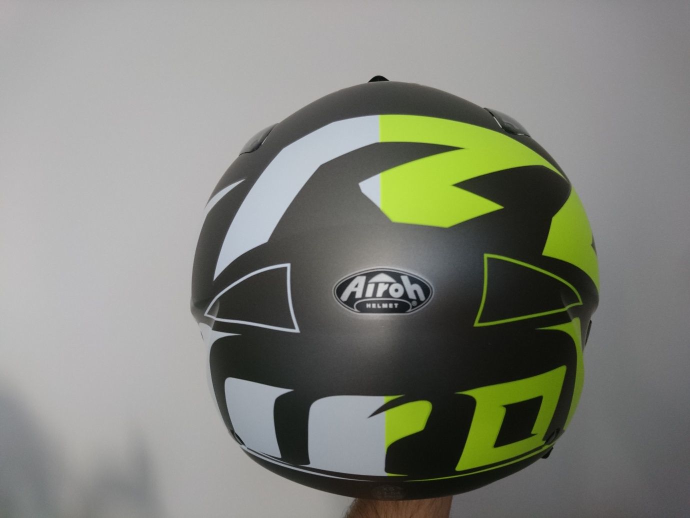 Nowy kask Kask Airoh JT Convert jet - Żółty w rozmiar xs 53-54cm