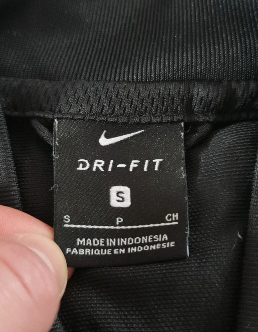 Bluza Nike Swoosh Rozmiar S Czarna Zasuwana na zamek Logo