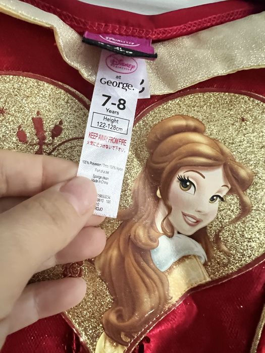 Сукня принцеса Бель Красуня і чудовисько, disney , george, плаття