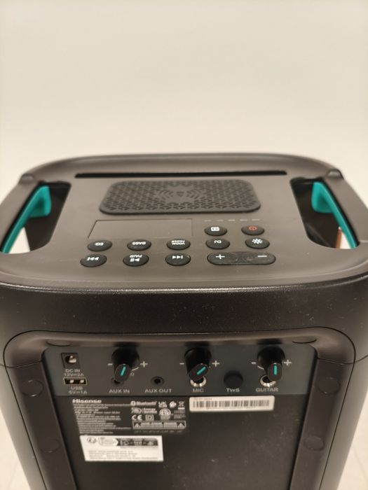 Głośnik hisense party rocker + 2 mikrofony bezprzewodowe