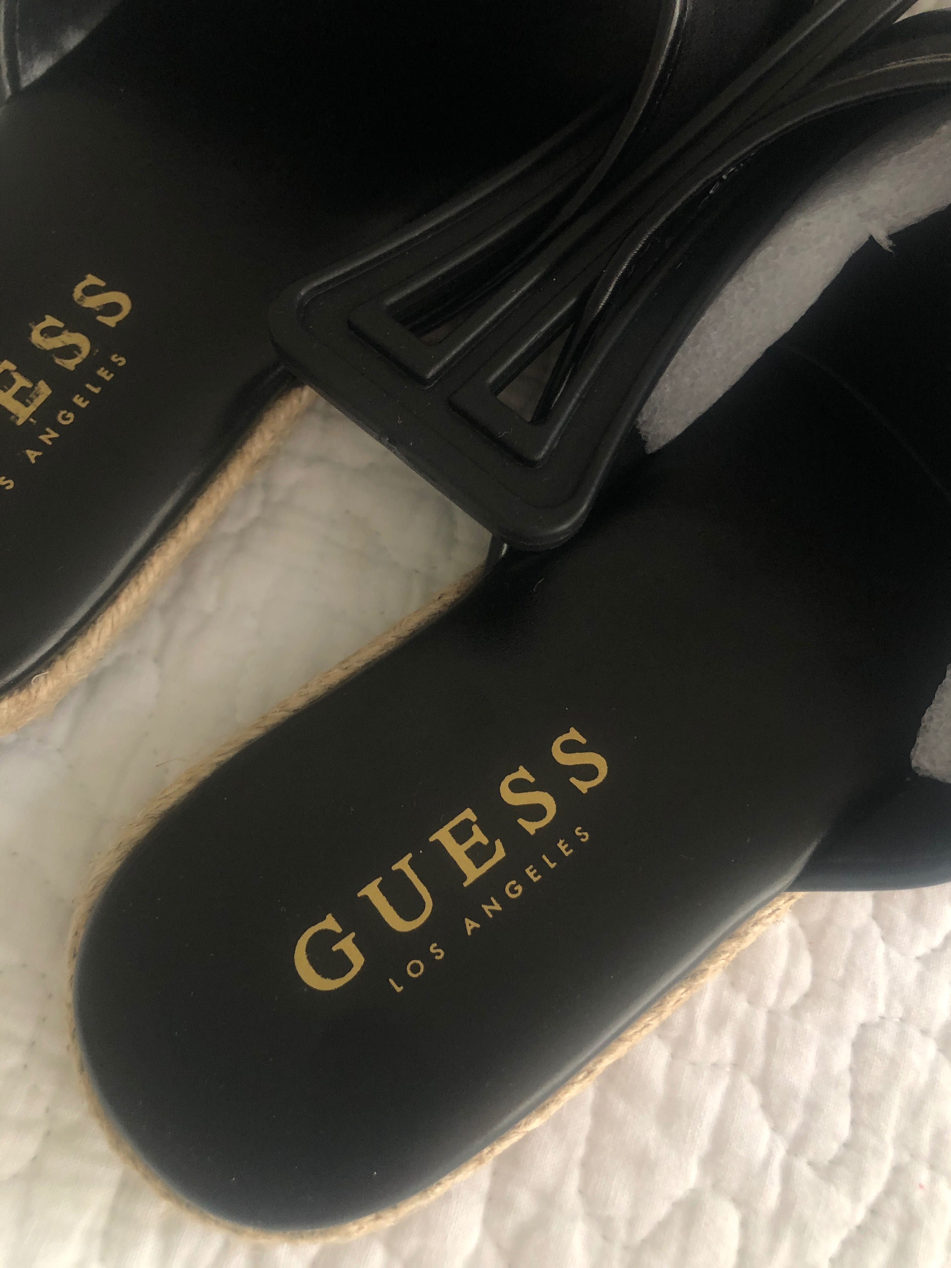 Guess klapki roz 38