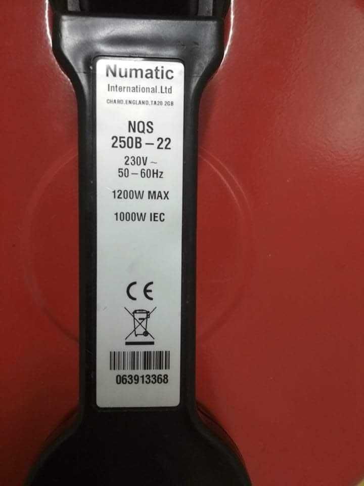 Aspirador profissional numatic NQS250B