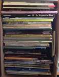 Lote de livros e revistas e banda desenhada (BD)