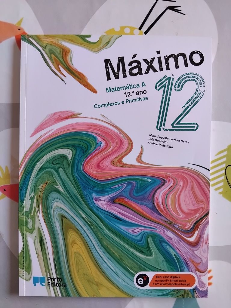 Livro de Matemática A, Máximo 12º ano