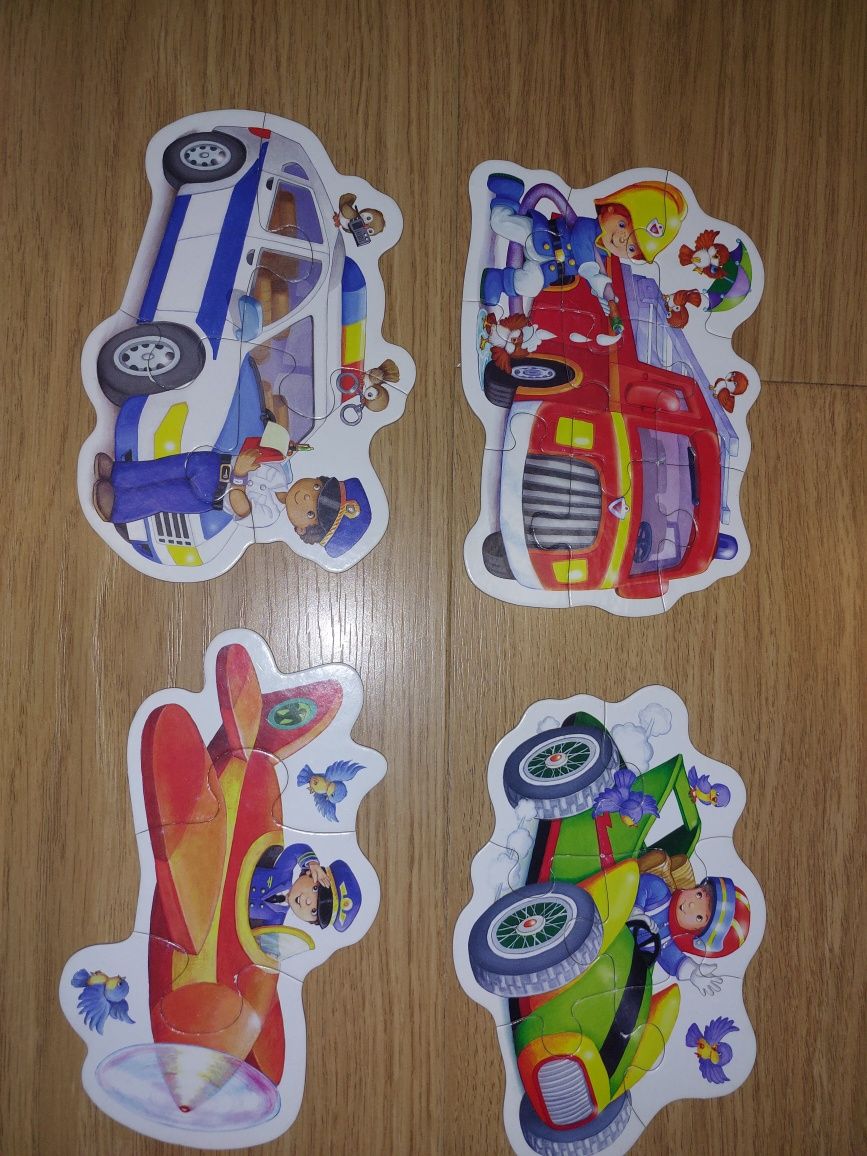 Puzzle, duże elementy.