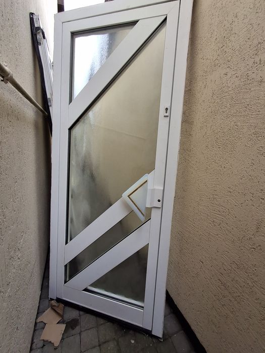 Drzwi zewnętrzne aluminiowe 96x225,5