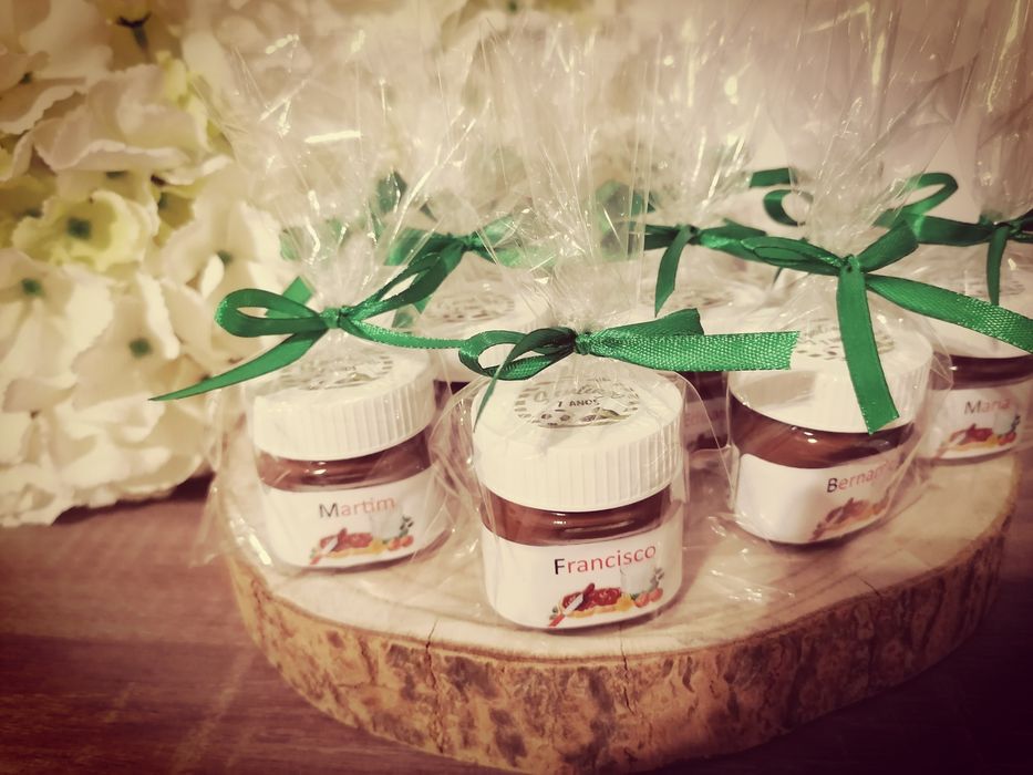 Presentes e Lembranças Personalizadas - Mini Nutellas Encantadoras!