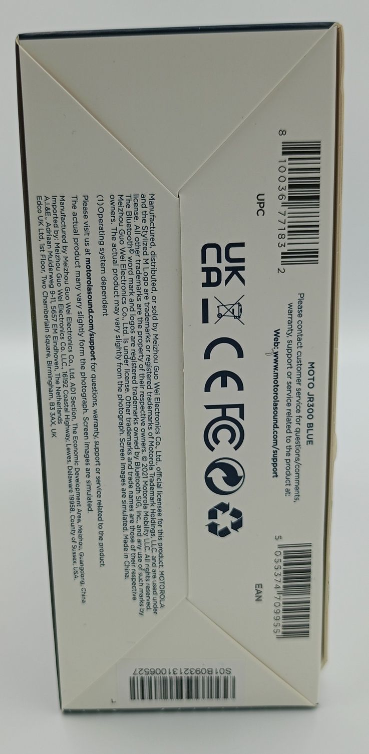 Słuchawki Bluetooth Motorola MOTO JR300
