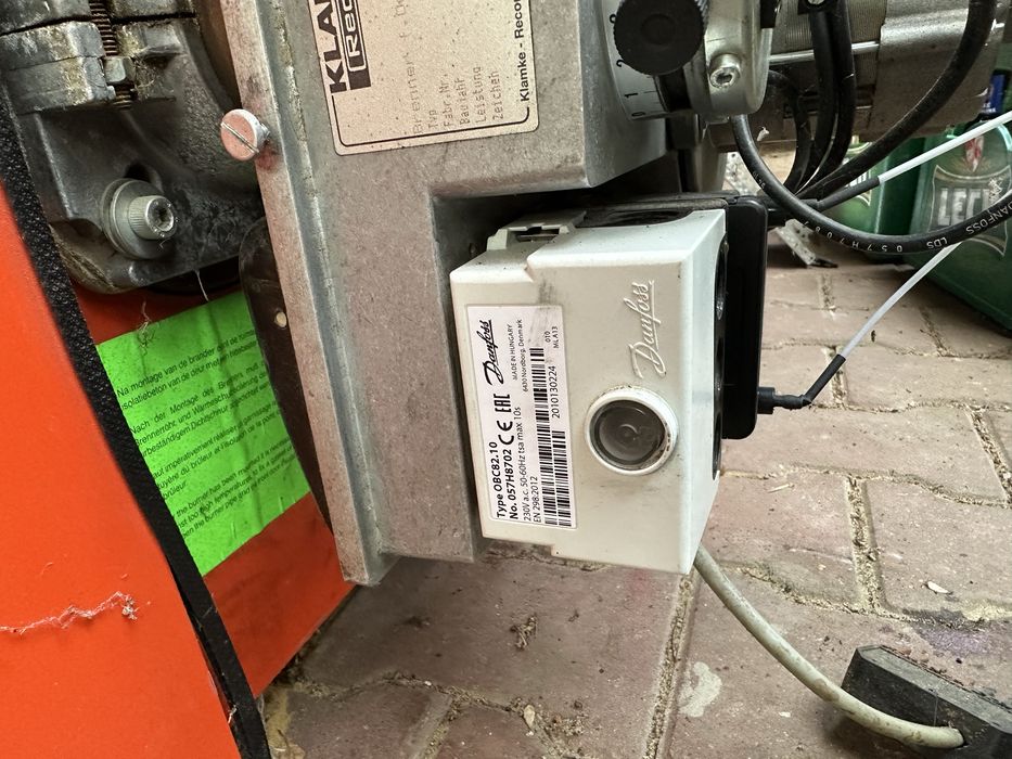 Piec kocioł na olej opałowy TTI opał