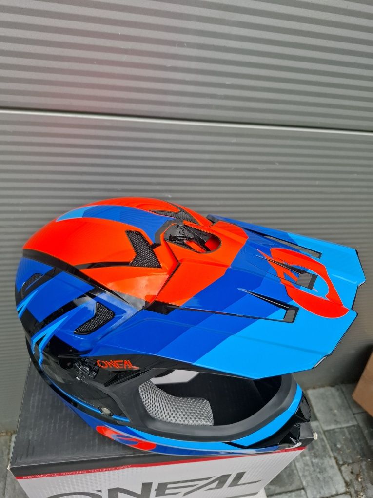 Kask rowerowy DH fullface ze szczęką O'Neal oneal Sonus Split rozmiary