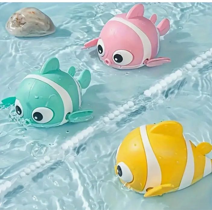 Заводна іграшка для води « Рибка » – веселий час у ванні чи басейні!