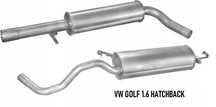 Глушник резонатор Volkswagen Golf|2|3|4|5|6 Passat3|4|5|6 Jetta|Polo