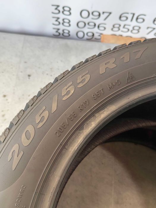Зимові шини 205/55/17 Pirelli Winter Cinturato, зимние шины резина R17